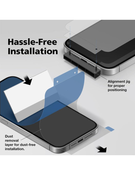 Protector de Pantalla TPU-EPU para Google Pixel 9 Pro XL - Paquete de 3