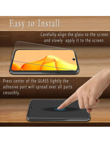 Protector de Pantalla Vidrio Templado Bencuku para Google Pixel 9/9 Pro