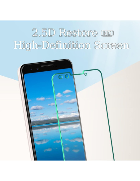 Protector de Pantalla Vidrio Templado Kesuwe para Google Pixel 3 Protector de Pantalla Vidrio Templado Kesuwe para Google Pixel 3