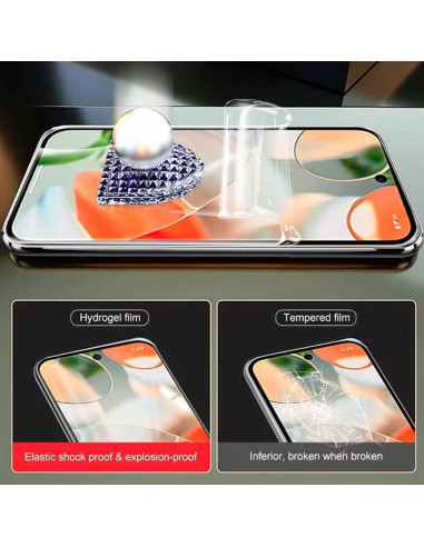 Paquete de 2 Protectores de Pantalla Hidrogel para Google Pixel 9a