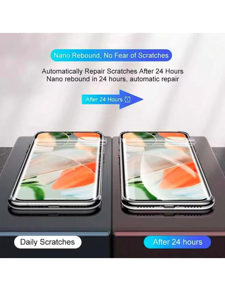 Paquete de 2 Protectores de Pantalla Hidrogel para Google Pixel 9a