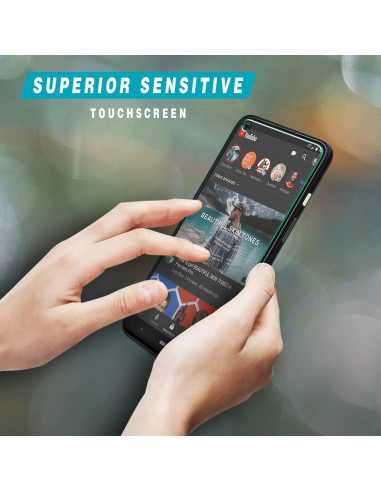 Protector de Pantalla Vidrio Templado HPTech para Google Pixel 4a