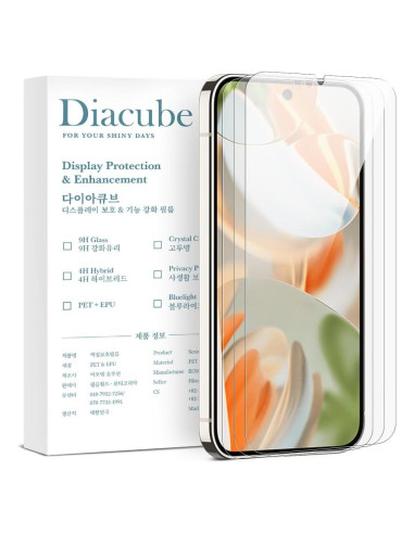Protector de Pantalla PET 6H para Google Pixel 9 Pro XL - 3 Paquete