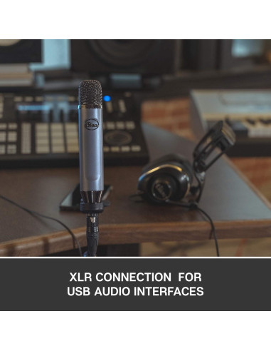Micrófono de condensador Blue Ember XLR cardioide 0.38 kg