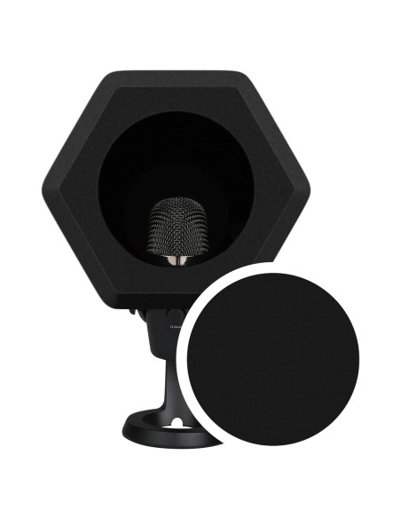 Bola de Aislamiento de Micrófono Marisflo con Filtro Antipop