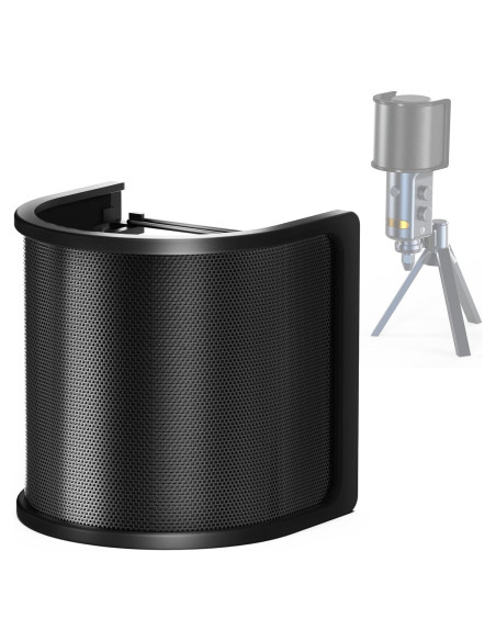 Filtro Antipop IXTECH para Micrófono 45-63mm, 3 Capas