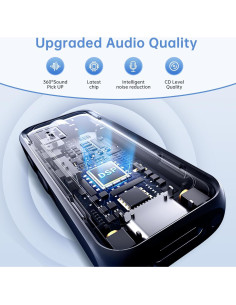 Micrófono Inalámbrico Clip-on Realmoon MPS-8RPRO 48KHz 2