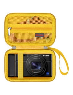 Funda de Transporte Elonbo para Cámara Sony RX100 - Amarillo