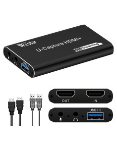 Tarjeta de Captura de Video Wiistar UHV30A 1080P 60fps USB 3.0