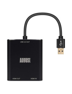 Tarjeta de Captura HDMI August VGB500 Full HD 1080p 60fps