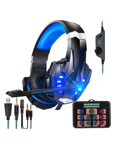 Auriculares para Juegos CofeLife MK0029 con Cambiador de Voz