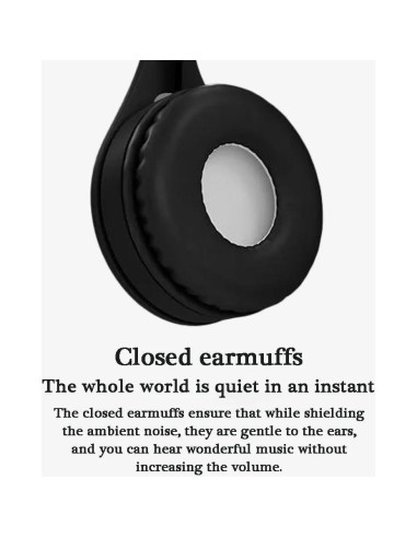 Auriculares Inalámbricos ZGSZ OverPhoneY008 con Cancelación de Ruido