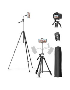 Soporte de Trípode EMART 62'' para Teléfono y Cámara