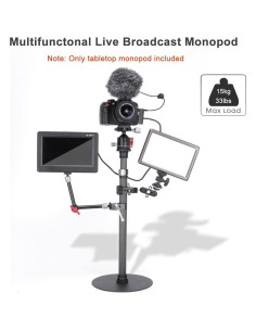 Soporte Monopod Koolehaoda Ajustable 40-71cm para Cámara 2