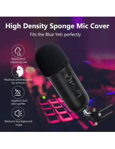 Soporte de Micrófono YOUSHARES para Blue Yeti con Filtro Antipop 2