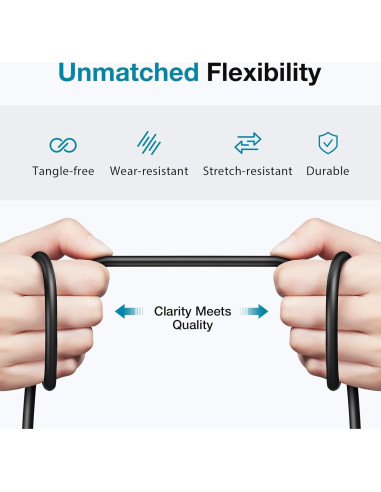 Brazo de Micrófono InnoGear MU-LP26 Ajustable con 2 Cables XLR 1.8m