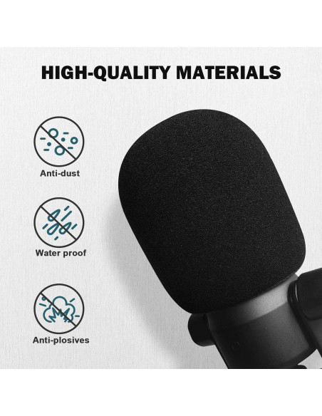 Filtro de espuma para micrófono Rode PodMic NT1-A NT-USB NT2-A
