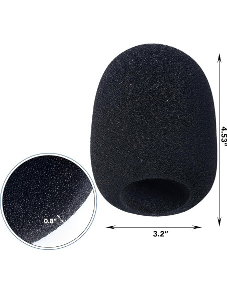 Parabrisas de Espuma Premium Sound Addicted para Rode PodMic