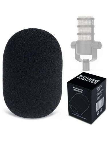 Parabrisas de Espuma Premium Sound Addicted para Rode PodMic