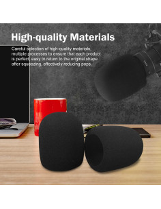 Cubierta de espuma para micrófono Boseen BS-AT-SERIES 2PCS 2