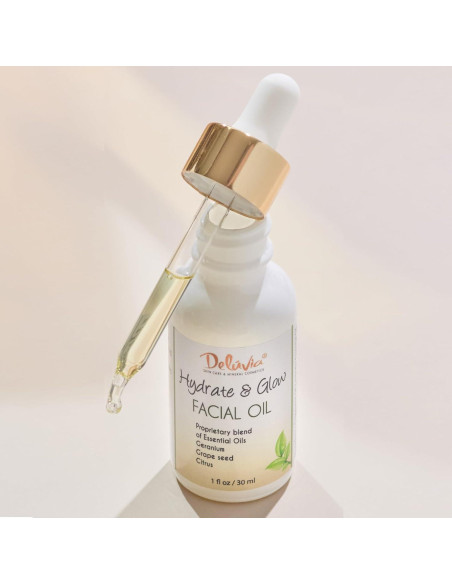 Aceite Facial Hidratante Deluvia con Aceites Esenciales 91g