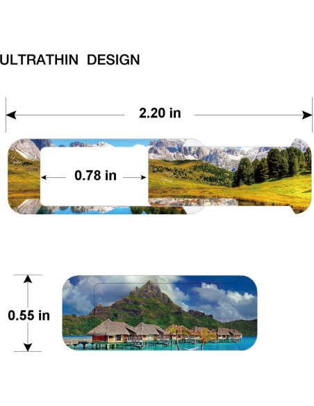 Cubierta deslizante para webcam Worldbnr - Protección de privacidad