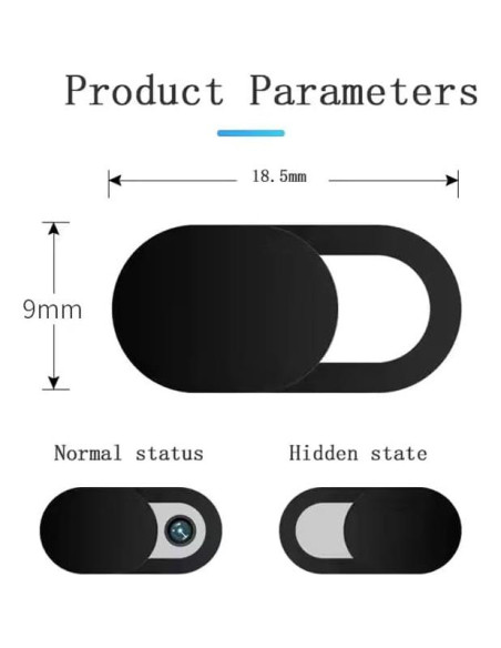 Cubierta de Privacidad para Webcam Genérico - Paquete de 10