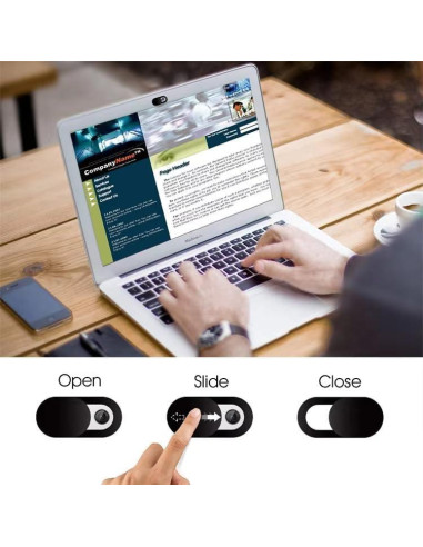Cubierta de Privacidad para Webcam Genérico - Paquete de 10