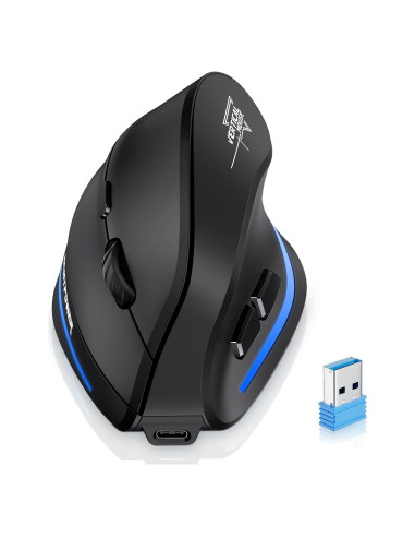 Mouse Inalámbrico Ergonómico ECHTPower F35B Vertical Bluetooth