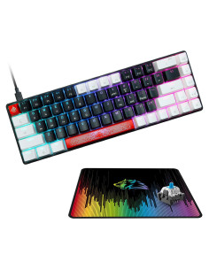 Teclado Mecánico Compacto FELiCON 68 Teclas RGB Tipo-C