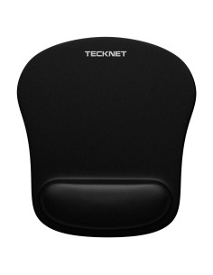 Alfombrilla de Ratón Ergonómica TECKNET con Soporte Negro