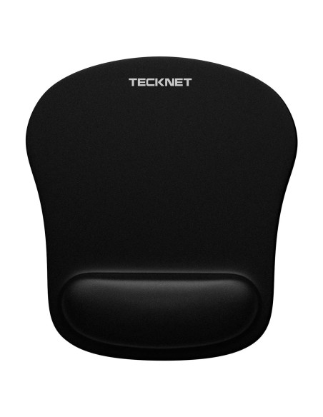 Alfombrilla de Ratón Ergonómica TECKNET con Soporte Negro