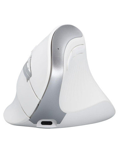 Ratón Ergonómico Inalámbrico CITLLA B310 Blanco con RGB
