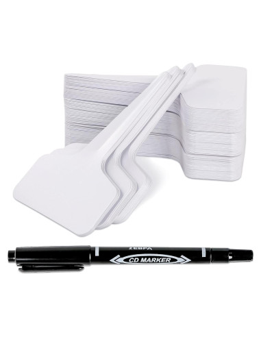 200 Etiquetas de Jardín de Plástico XGUNION 10 x 6 cm Impermeables