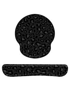 Juego de Almohadillas Ergonómicas Deokke para Muñeca - Negro