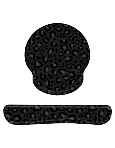 Juego de Almohadillas Ergonómicas Deokke para Muñeca - Negro