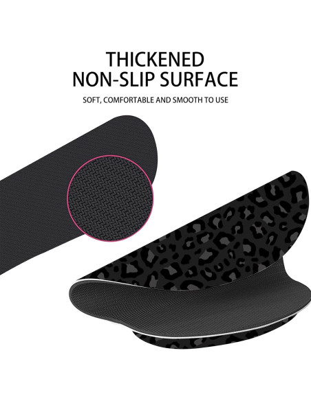 Juego de Almohadillas Ergonómicas Deokke para Muñeca - Negro