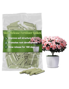 90 Piezas Espigas de Fertilizante Orgánico RAINFLOW 180 Días