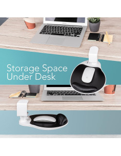 Plataforma de Mouse EHO con Reposamuñecas de Gel 360 2