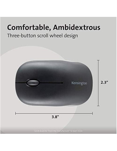 Mouse Compacto Inalámbrico Kensington Pro Fit Bluetooth
