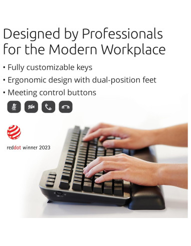 Teclado Mecánico Silencioso Kensington MK7500F Inalámbrico