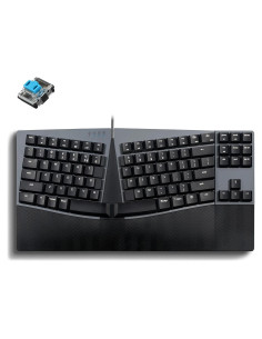 Teclado Mecánico Compacto Ergonómico Perixx PB-335 con Cable