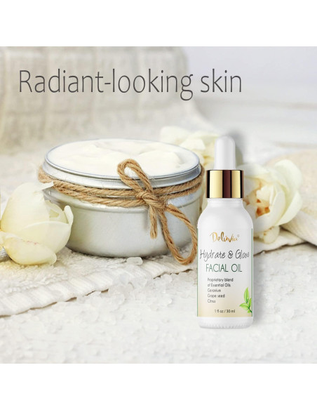 Aceite Facial Hidratante Deluvia con Aceites Esenciales 91g