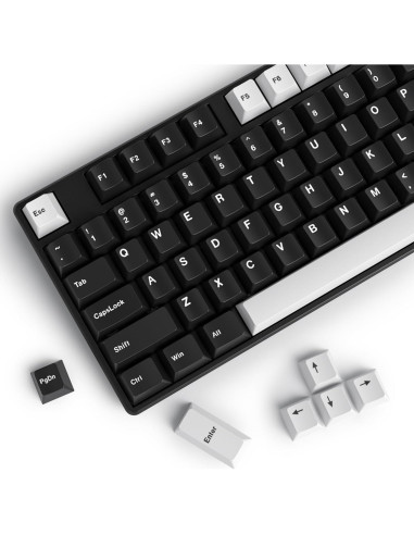 Juego de Teclas PBT Doubleshot WOB Cherry 168 Teclas para Teclado Mecánico