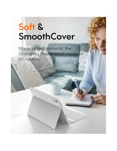 Funda con Teclado Inalámbrico CHESONA para iPad Air 10.9" y 11"