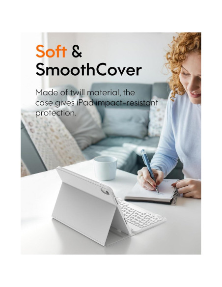 Funda con Teclado Inalámbrico CHESONA para iPad Air 10.9" y 11"