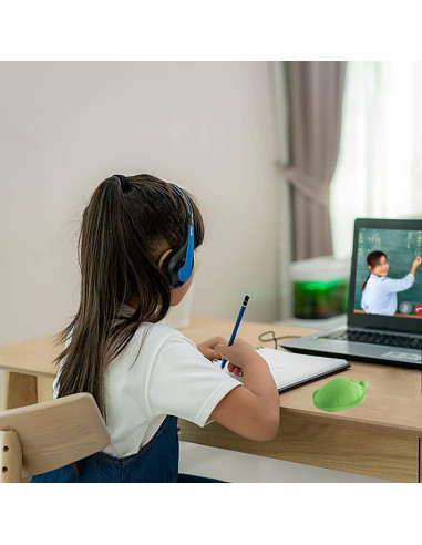 Ratón Inalámbrico Tortuga Dpisuuk Verde 1200DPI Silencioso