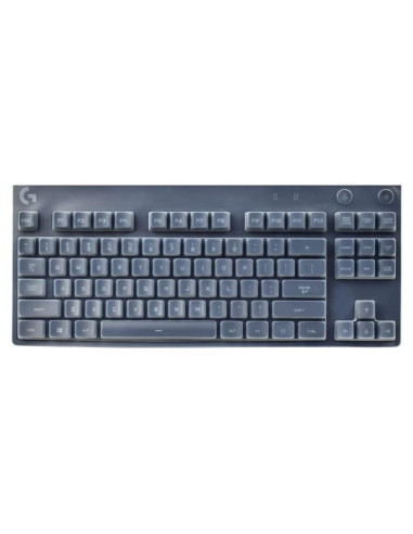 Cubierta de Silicona Transparente para Teclado Logitech G Pro