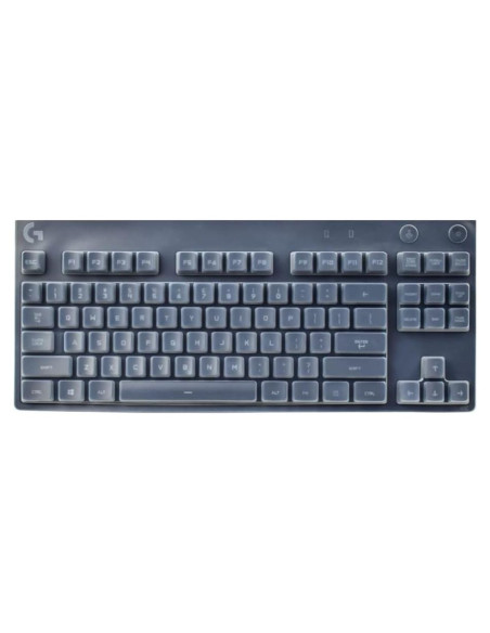 Cubierta de Silicona Transparente para Teclado Logitech G Pro