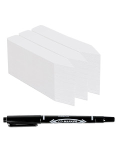 Etiquetas para Plantas 300 Pcs TDHDIKE 10cm Plástico Blanco